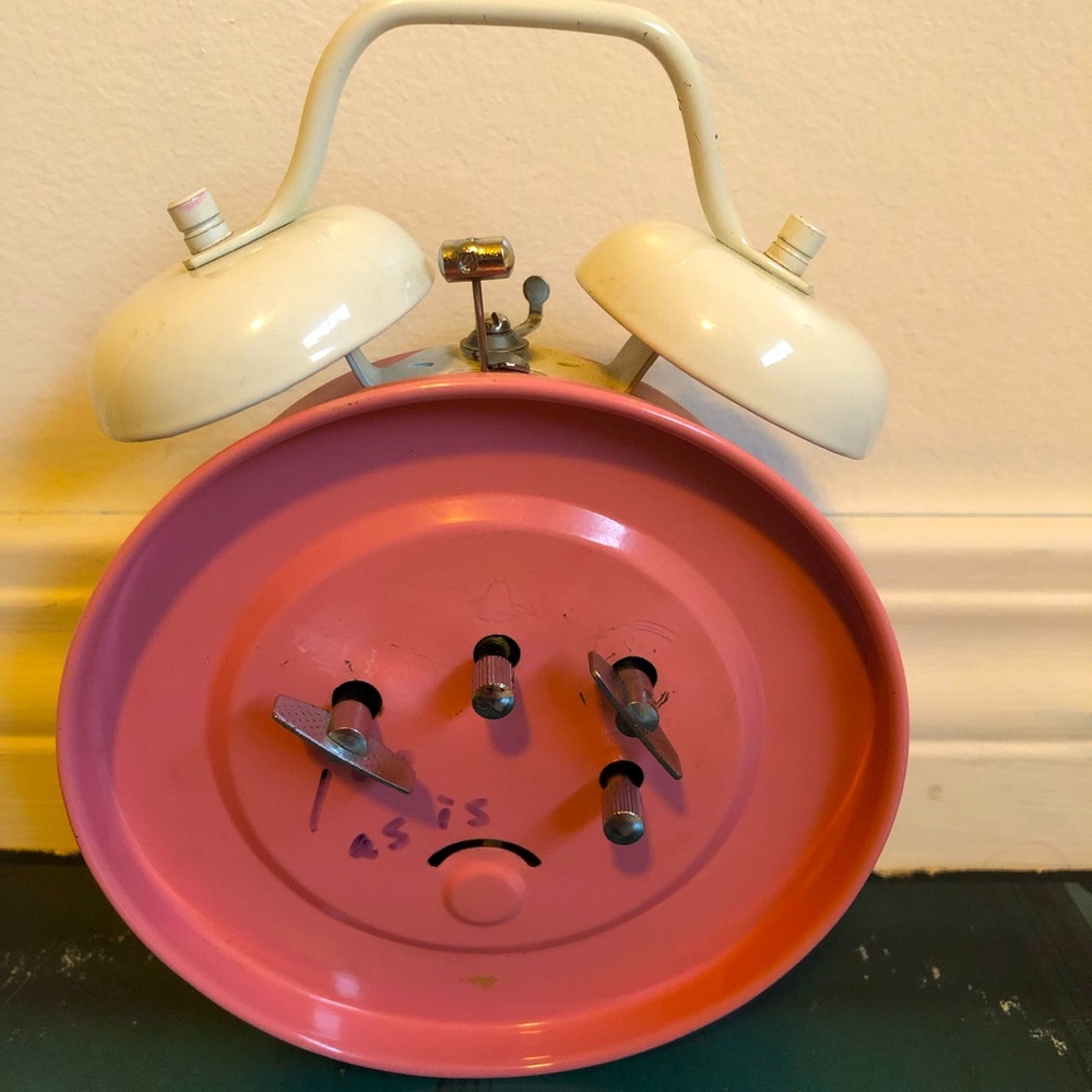 Vintage 1990’s Disney Sunbeam Kids Beauty & the Beast Wind Up Alarm Clock - Picture 4 of 7